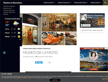 Tablet Screenshot of museobarcelona.com